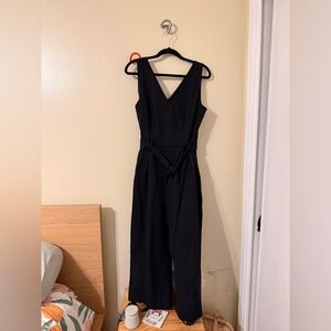 Worthington - Elegant Black Sleeveless Jumpsuit
